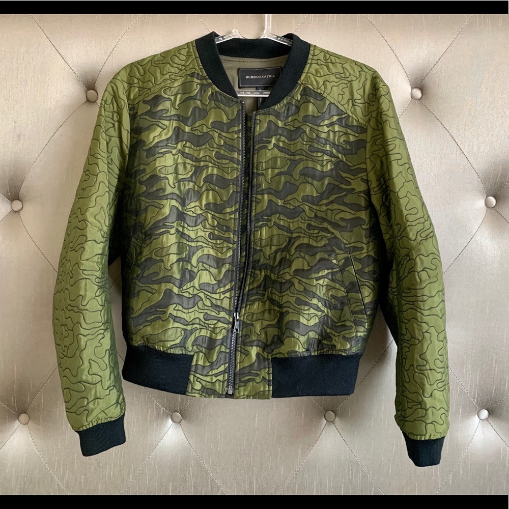 BCBGMAXAZRIA Bomber Jacket SizeS
